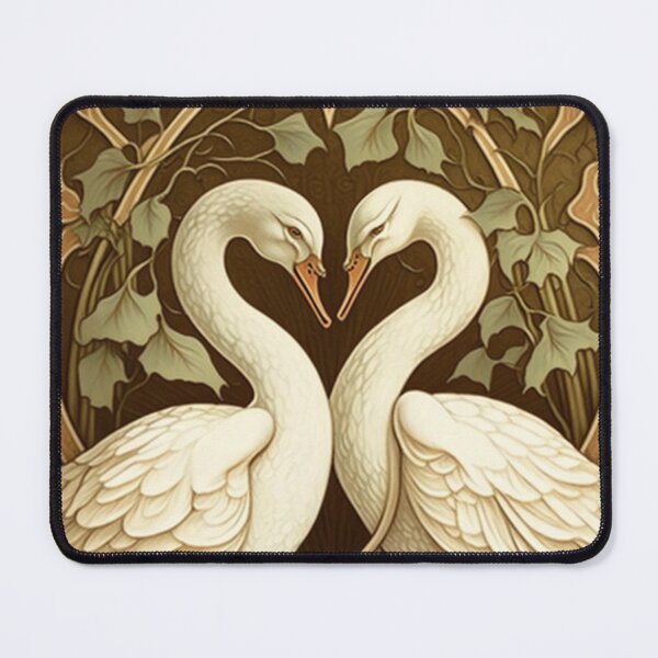 Item preview, Romantic Swans designed and sold by ArtNouveauChic.