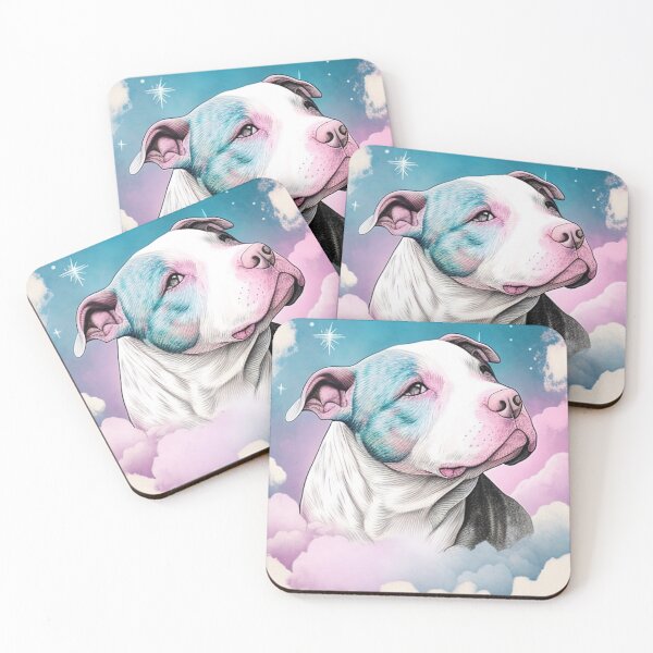Item preview, Pit Bull In Heaven designed and sold by Nocturne  Paws.