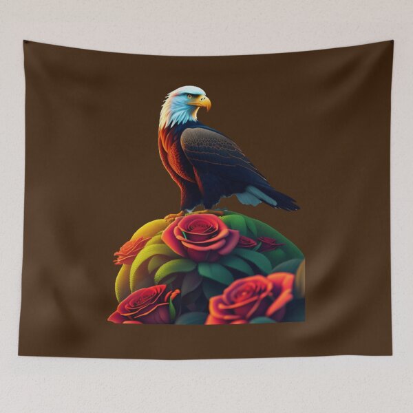 Item preview, Eagle Flowers and Roses designed and sold by CSJ7.