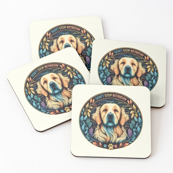 Item preview, Golden Retriever Don't Stop Retrievin designed and sold by nicestr.
