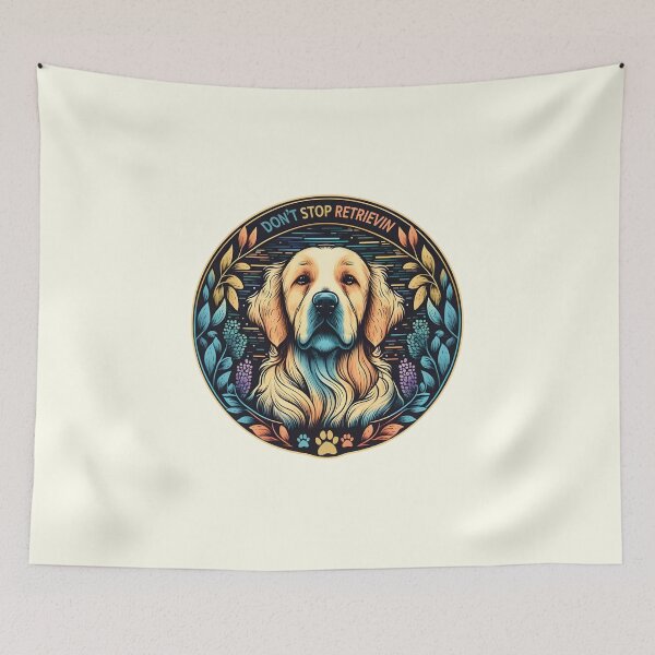 Item preview, Golden Retriever Don't Stop Retrievin designed and sold by nicestr.