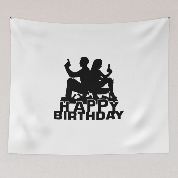 Item preview, Birthday T-Shirt, Happy Birthday T-shirt, Couple woman man detective theme, Birthday Gift, Design for Man and Ladies ,Boy and Girl ,Classic T-Shirt Gift designed and sold by sixday 7day.