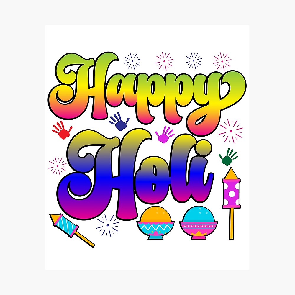 Holi drawing in chart paper - YouTube