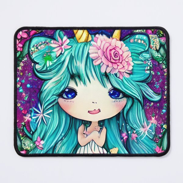 Item preview, Cute Unicorn Girl designed and sold by purplesensation.