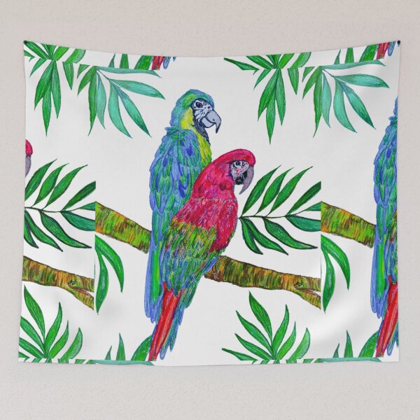 Item preview, Birds in Tropics, Macaw birds designed and sold by CanDo20.