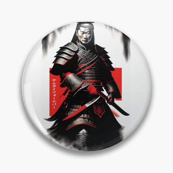 Artikelvorschau, Japanischer Samurai-Krieger mit Samurai Forever-Text entworfen und verkauft von Willem Horinga.