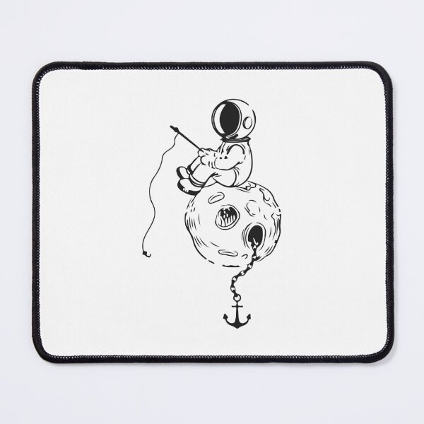 Item preview, Astronaut Fishing designed and sold by InkStation24.