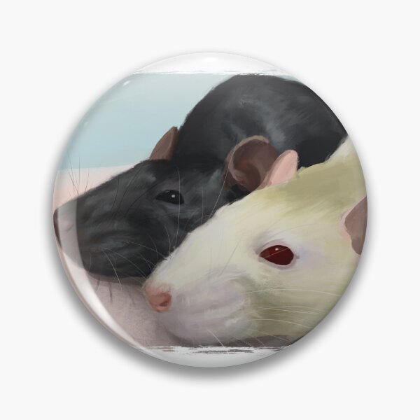 Item preview, Adorable Pet Rat Siblings designed and sold by jrobinsonart.