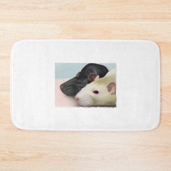 Item preview, Adorable Pet Rat Siblings designed and sold by jrobinsonart.