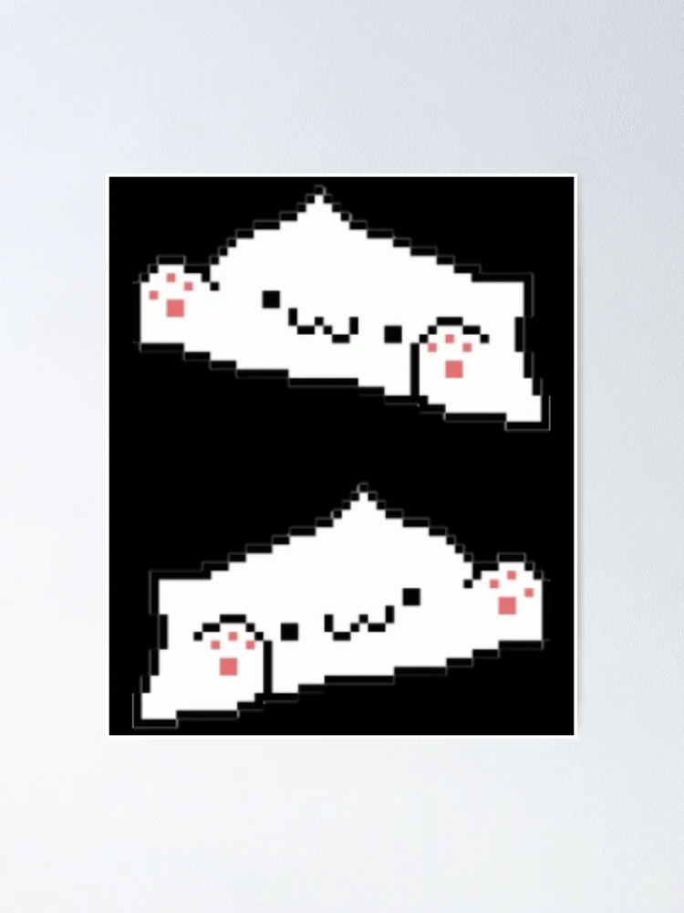 Bongo cat pixel art