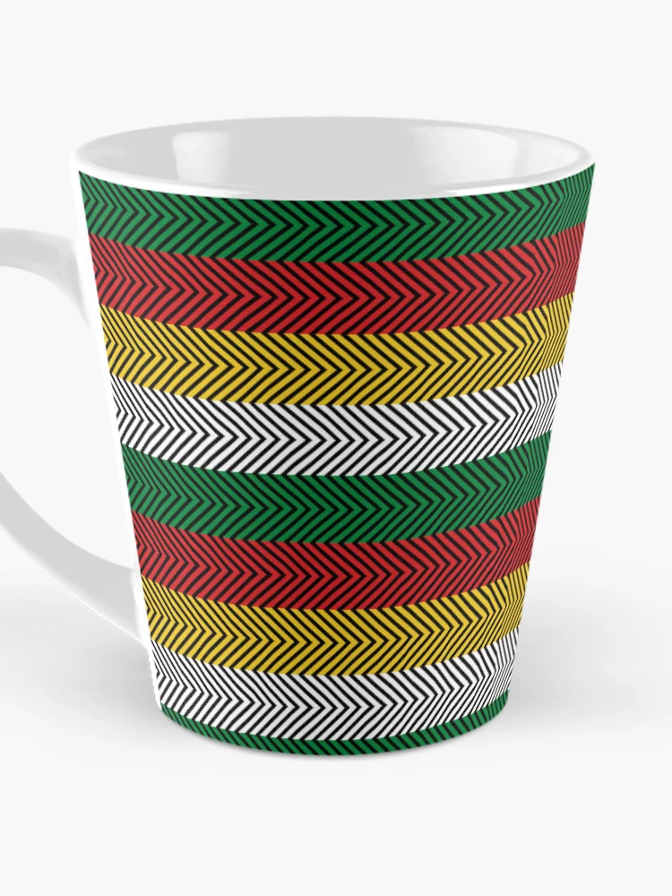 Thumbnail 3 of 4, Coffee Mug, Arrows African Colorful Pattern designed and sold by PatternHome.