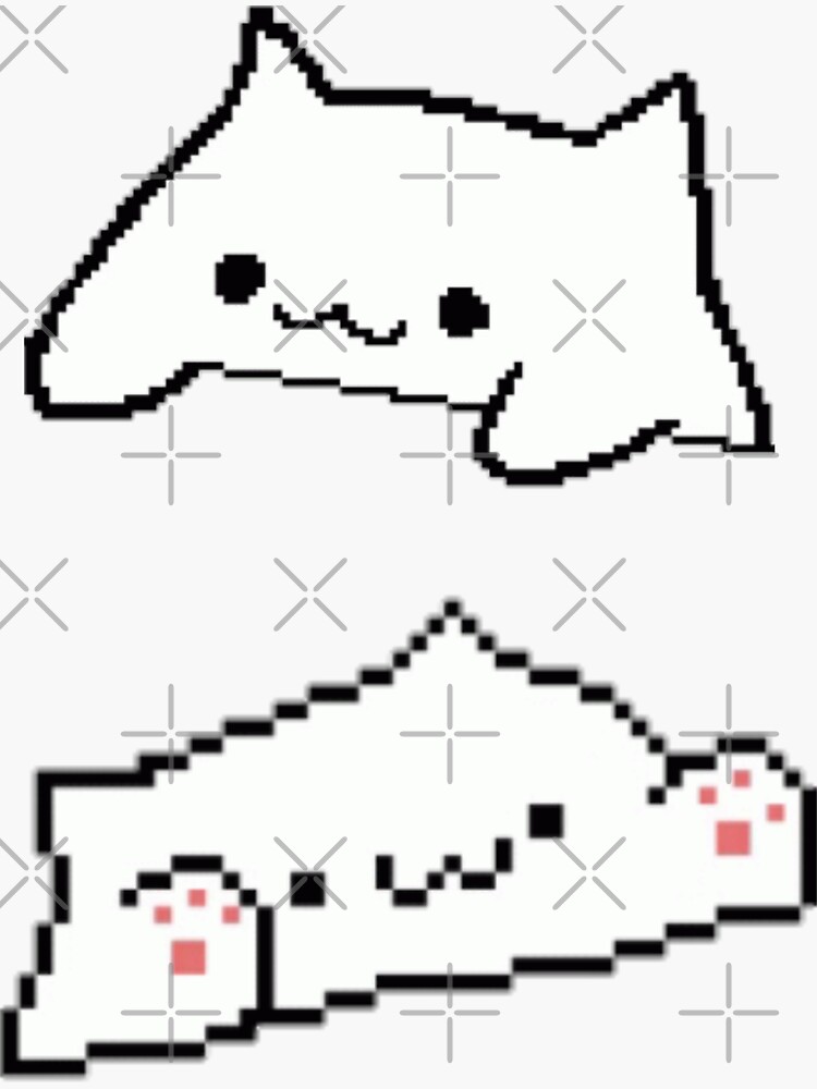 Pixilart - bongo cat by Anonymous