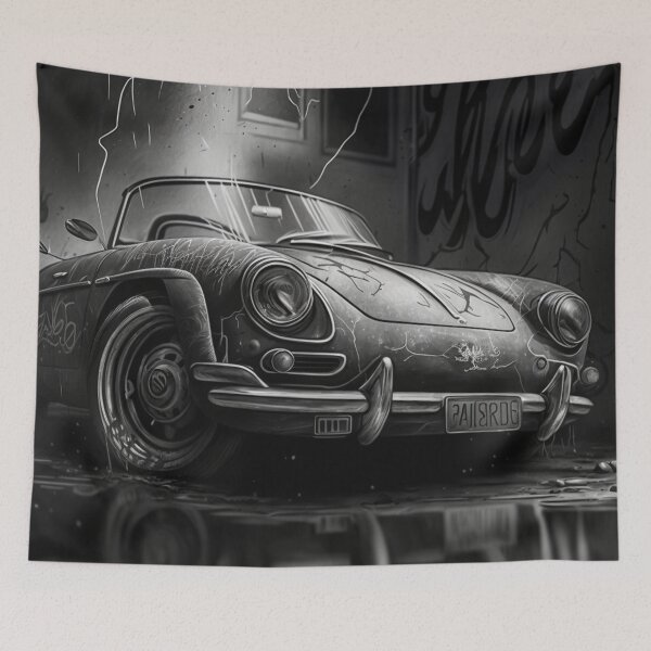 Item preview, Alfa Romeo spider art  designed and sold by Sarvgya Verma.