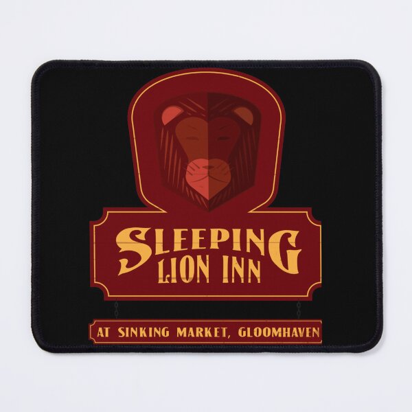 Item preview, The Sleeping Lion Inn SIgn designed and sold by DerekMcCronex.