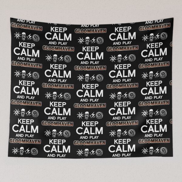 Item preview, Keep Calm and Play Gloomhaven Graphic - Tabletop Gaming - Board Game Gift designed and sold by DerekMcCronex.