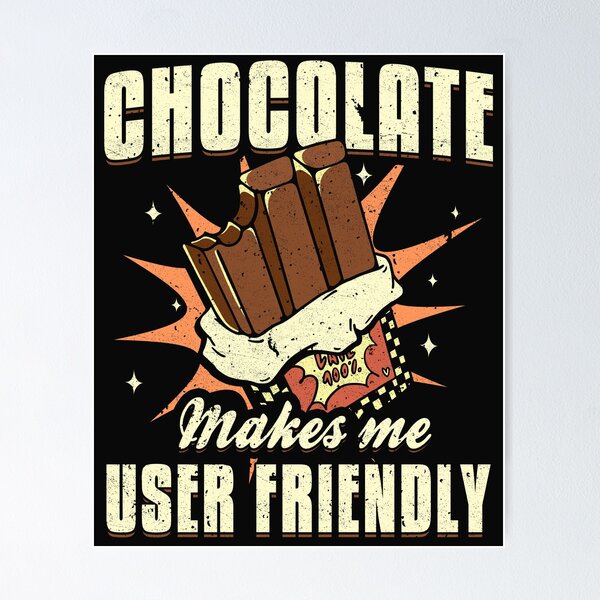 Item preview, Chocolate lover funny chocolate bar chocoholic designed and sold by Ianchris.