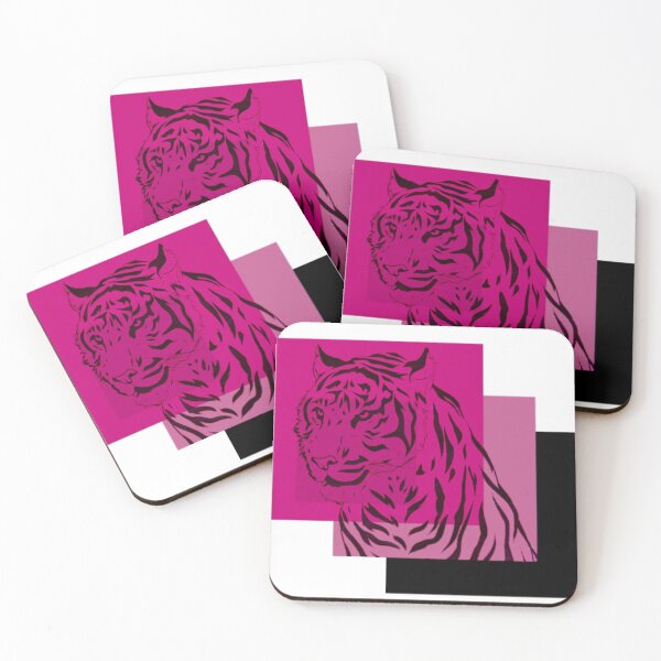 Item preview, Magenta tiger king geometric  designed and sold by karimaK-71.