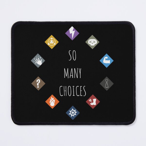 Item preview, Gloomhaven So Many Choices - Board Game Inspired Graphic - Tabletop Gaming designed and sold by DerekMcCronex.