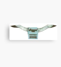 M Blackwell - Typeflyer... Canvas Print