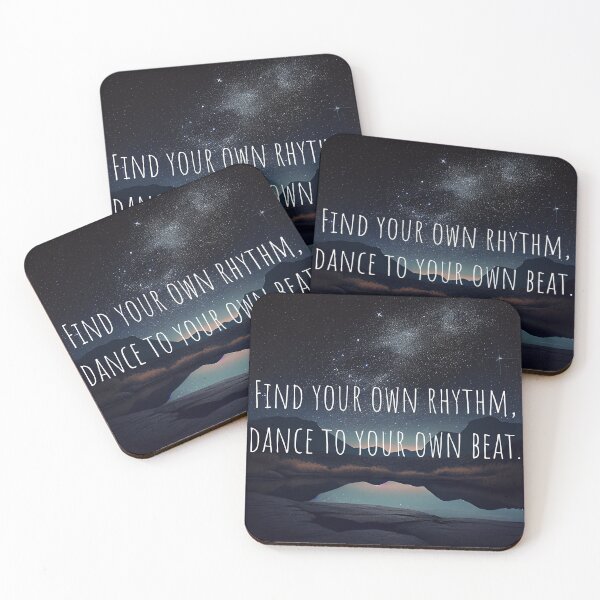 Item preview, Find Your Own Rythm, Dance To Your Own Beat. designed and sold by mcmtdesigns.