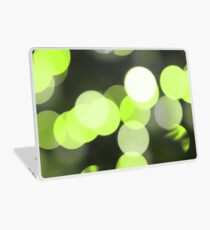Bubbles of Light Lime Laptop Skin
