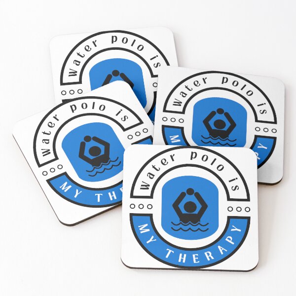 Item preview, Water polo is my therapy motivational design designed and sold by DigitalMagShop.