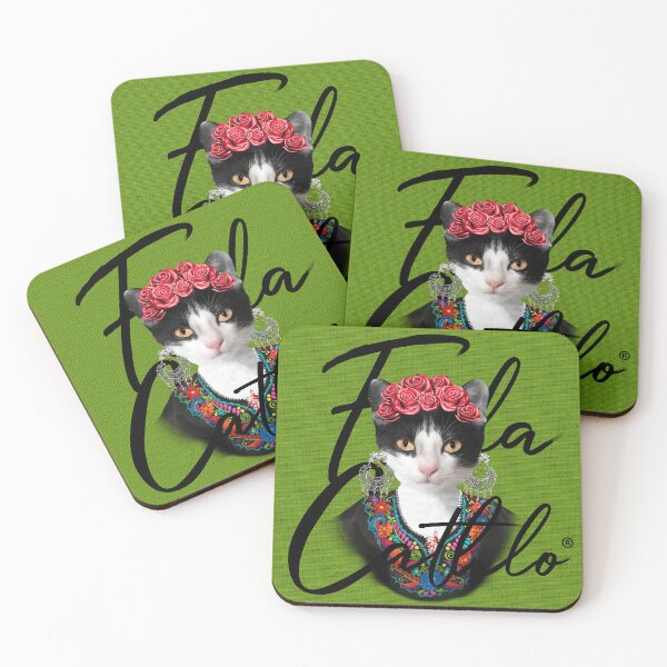 Item preview, Lemon TXB back Cat Frida Cathlo version of - Frida Kahlo designed and sold by Jaime Ortiz.