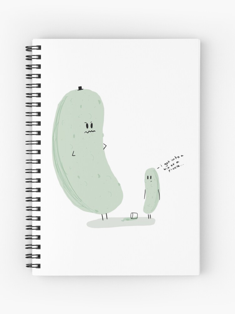 Pickles Spiral Notebooks for Sale