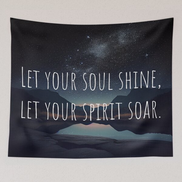 Item preview, Let Your Soul Shine, Let Your Spirit Soar. designed and sold by mcmtdesigns.