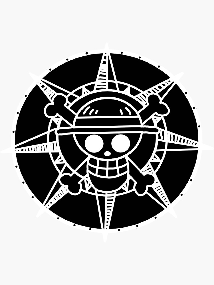 All Straw Hat Pirates Crew Logo Sticker for Sale by