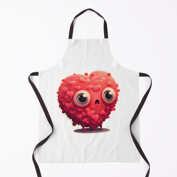 Item preview, Cute Amazed Heart Illustration designed and sold by lordyswiss.