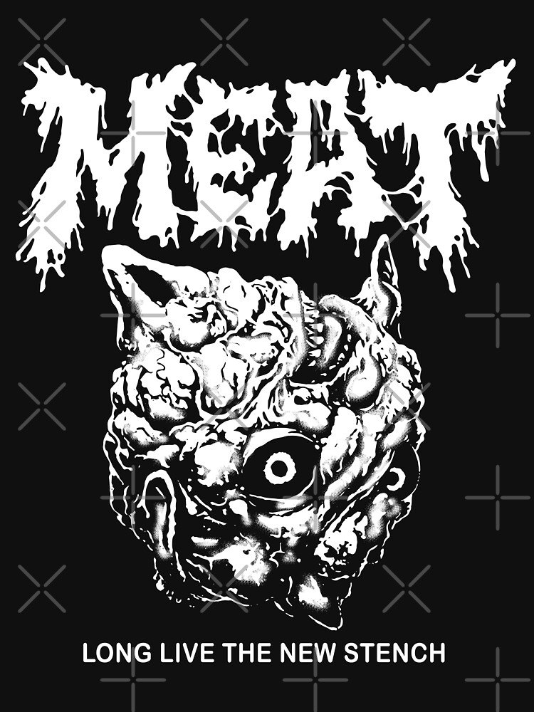 Meat canyon store merch meat long live the new stench shirt