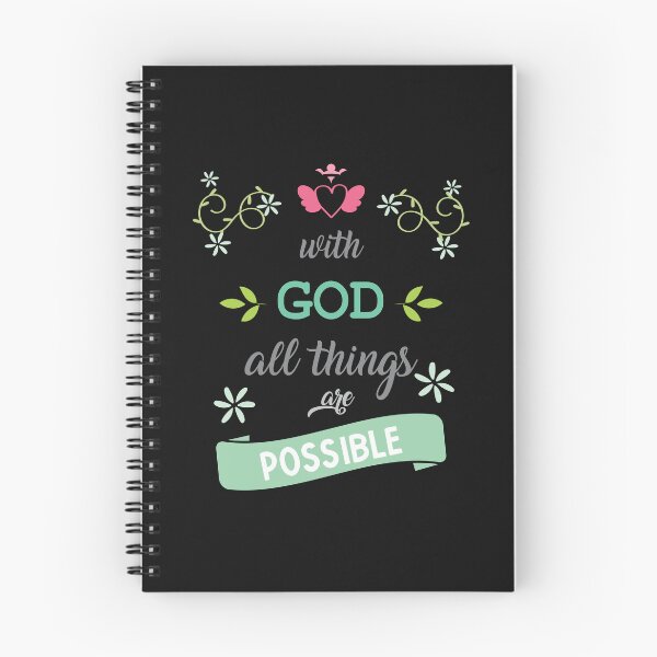 Item preview, With God All Things Are Possible designed and sold by edwinvisuals.