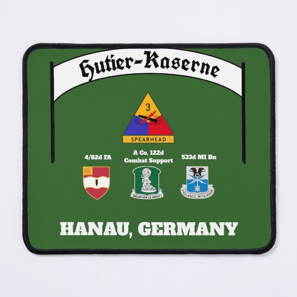 Item preview, Hutier Kaserne: Home of the Brave - Hanau, Germany designed and sold by tomgriffin1956.