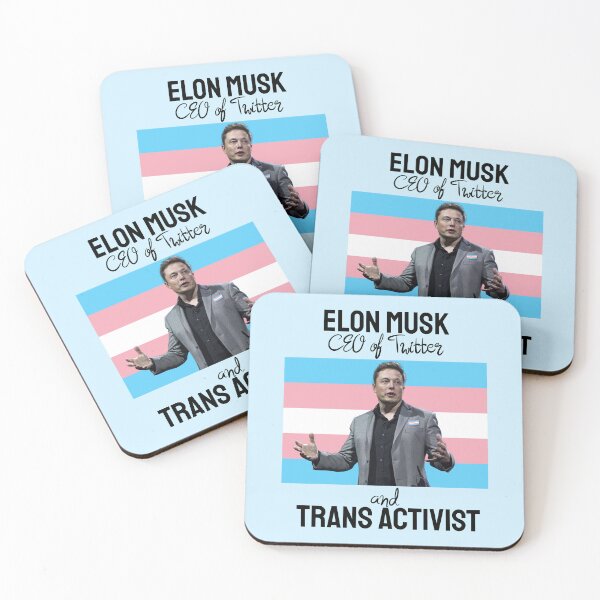 Item preview, Elon Trans Activist designed and sold by everything4eva.