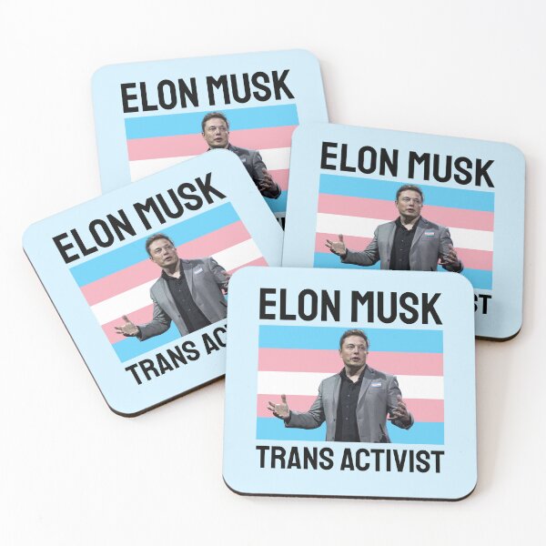 Item preview, Elon Trans Activist designed and sold by everything4eva.