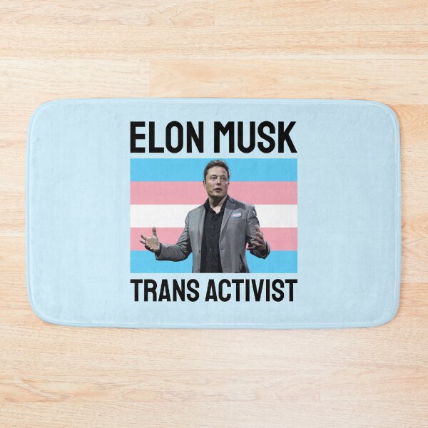 Item preview, Elon Trans Activist designed and sold by everything4eva.