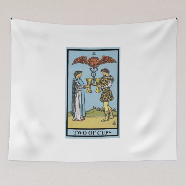 Item preview, TWO OF CUPS Tarot  designed and sold by modymada.