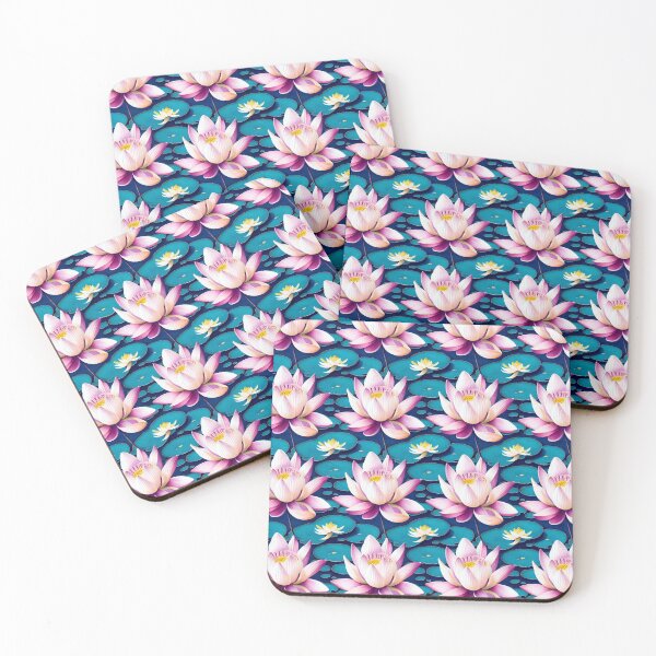 Item preview, Pink and White Lotus Flower designed and sold by Dannypryce.