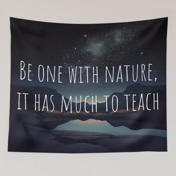 Item preview, Be One With Nature, It Has Much To Teach designed and sold by mcmtdesigns.