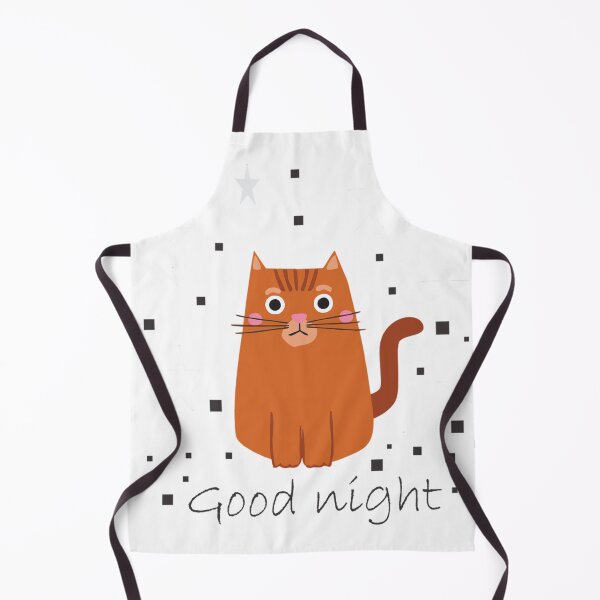 Item preview, good night cat designed and sold by ruonistundexo.