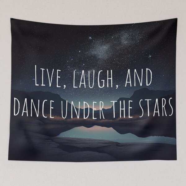 Item preview, Live, Laugh, And Dance Under The Stars designed and sold by mcmtdesigns.