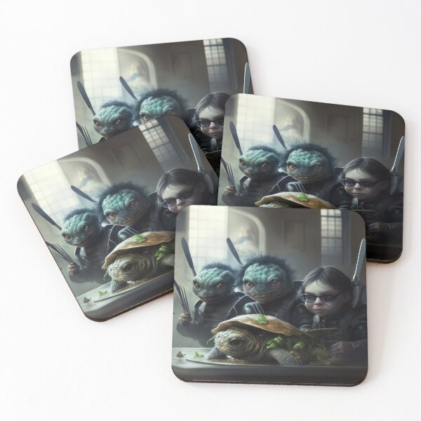 Item preview, Turtles Going into Battle #3 designed and sold by CosmicArtifact.