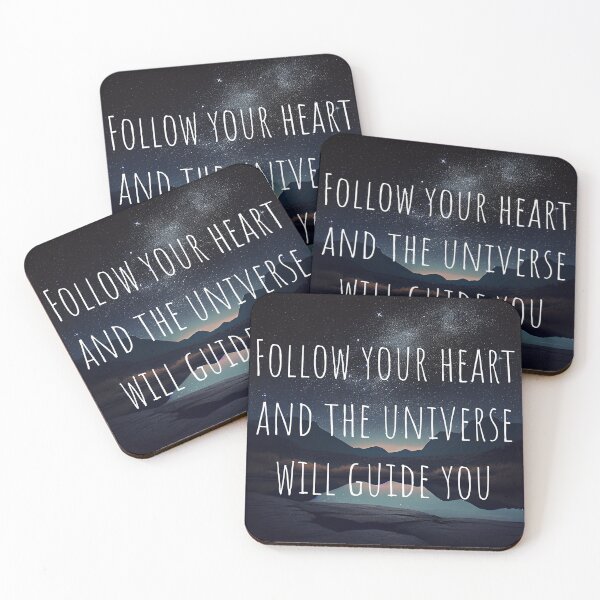 Item preview, Follow Your Heart And The Universe Will Guide You designed and sold by mcmtdesigns.
