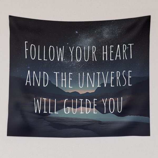 Item preview, Follow Your Heart And The Universe Will Guide You designed and sold by mcmtdesigns.