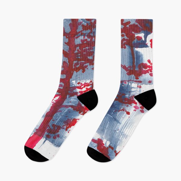 Item preview, Nature and landscapes, blue and magenta landscape designed and sold by anaozzart.