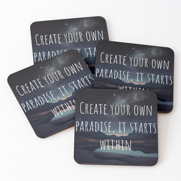 Item preview, Create Your Own Paradise, It Starts Within designed and sold by mcmtdesigns.
