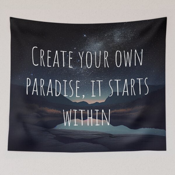 Item preview, Create Your Own Paradise, It Starts Within designed and sold by mcmtdesigns.