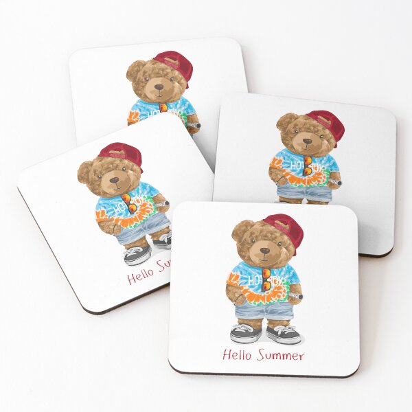 Item preview, Bear Say Hello Summer designed and sold by Djmaxxx.