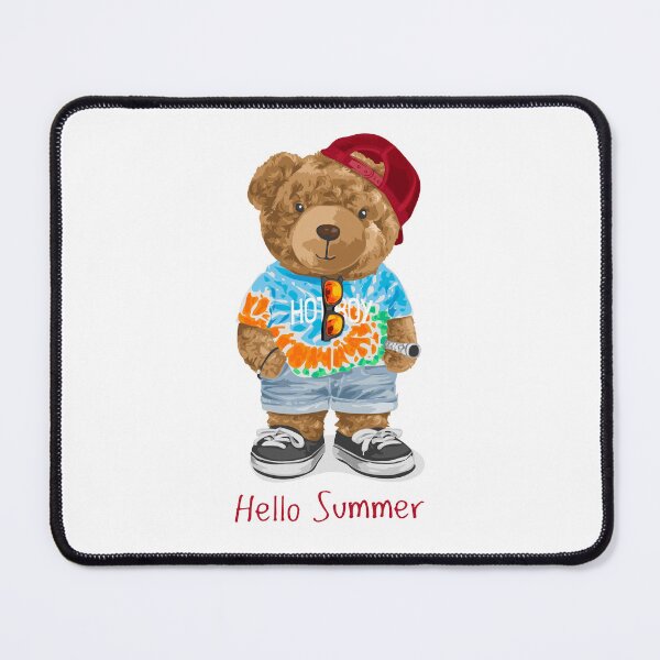 Item preview, Bear Say Hello Summer designed and sold by Djmaxxx.